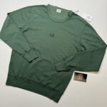CP Company 162A Light Fleece Sweatshirt in Green  -  XS / P2P 20”