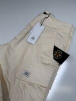 CP Company 057A Satin Stretch Cargo Pants in Pistachio - Image 10