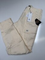 CP Company 057A Satin Stretch Cargo Pants in Pistachio