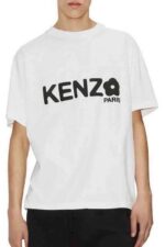Kenzo Boke Flower 2.0 Logo Reg  Fit T-Shirt  -   WHITE    -  medium   / p2p 21” - Image 3