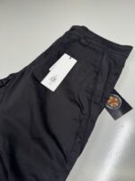 CP Company 061A  Satin Stretch Cargo Pants in Black / 999 - Image 2
