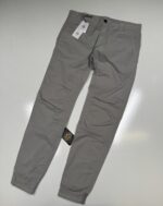 CP Company 296A Cargo Pants in Twill Stretch. - Drizzle Grey - Image 6