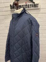 Paul & Shark Typhoon 20000 padded Jacket with primaloft  in Navy  -    4XL / p2p 28.5” - Image 5