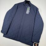 Paul & Shark Typhoon 20000 padded Jacket with primaloft  in Navy  -    4XL / p2p 28.5”