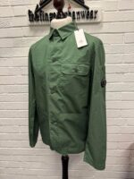CP Company 269A popeline Shirt jacket in green  -      Large / 22” P2P - Image 3