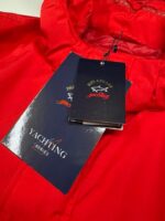 PAUL & SHARK YACHTING SERIES HOODED JACKET IN RED    -    6XL    / p2p 30” - Image 3
