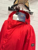 PAUL & SHARK YACHTING SERIES HOODED JACKET IN RED    -    6XL    / p2p 30” - Image 7