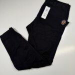 CP Company 296A Cargo Pants in Twill Stretch. - Black / 999