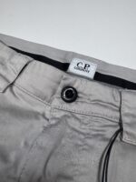 CP Company 061A  Satin Stretch Cargo Pants in Drizzle Grey / 913 - Image 4