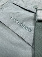 C.P. Company 108A Flatt Nylon Overshirt in Agave Green   -   Large / P2P 22.5” - Image 6