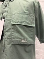 CP COMPANY 213A short sleeve shirt in Cotton Rip-stop -  Large  / p2p 22” - Image 3