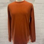 CP Company Jersey1020 Longsleeve T-Shirt in Orange -   Large. / p2p 21.5”