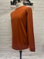 CP Company Jersey1020 Longsleeve T-Shirt in Orange -   Large. / p2p 21.5” - Image 4