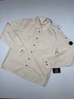 CP COMPANY 212A long sleeve shirt in Cotton Rip-stop - Pistachio  -  Large  / p2p 23”
