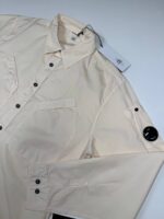 CP COMPANY 212A long sleeve shirt in Cotton Rip-stop - Pistachio  -  Large  / p2p 23” - Image 2