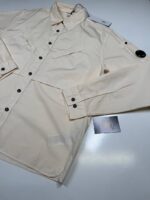 CP COMPANY 212A long sleeve shirt in Cotton Rip-stop - Pistachio  -  Large  / p2p 23” - Image 6