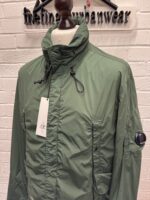 C.P. COMPANY 190A  NYCRA-R JACKET IN GREEN - Image 7