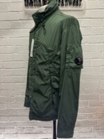 C.P. COMPANY 190A  NYCRA-R JACKET IN GREEN - Image 8