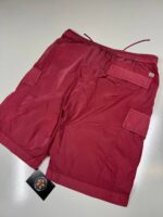 CP COMPANY 179A  Chrome-R Cargo Shorts in Red Bud - Image 3