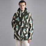 PAUL & SHARK Goose down camo hooded Jacket   -    XXL / P2P 28” - Image 5