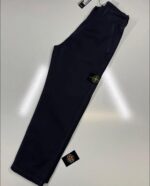 Stone Island Relaxed Men's Chino Pants in Navy. - Image 7