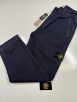 Stone Island Relaxed Men's Chino Pants in Navy.