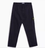 Stone Island Relaxed Men's Chino Pants in Navy. - Image 10