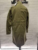 CP COMPANY 069A TWILL LONG PARKA LENS JACKET IN VINTAGE KHAKI -    Large / P2P 24” - Image 11