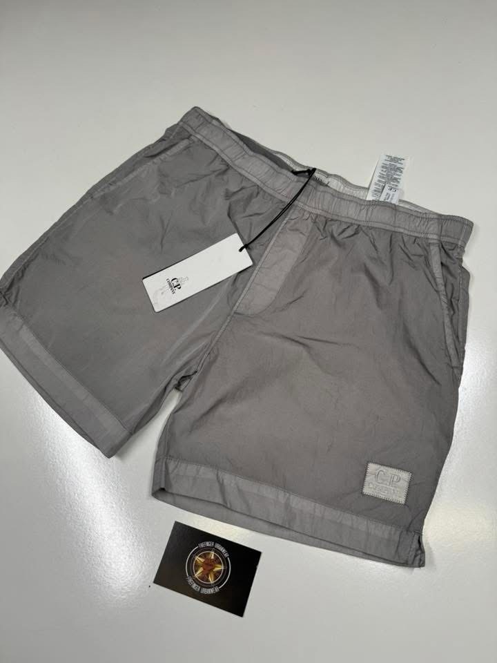 img_9441-3 CP Company 005A Beachwear boxer eco- chrome shorts in Drissle Grey - Image 1