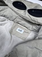 AW26/27 RELEASE  CP COMPANY 045A HEAVY CHROME GOGGLE LINED JACKET  -  Large / P2P 23.5” - Image 4