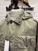 AW26/27 RELEASE  CP COMPANY 045A HEAVY CHROME GOGGLE LINED JACKET  -  Large / P2P 23.5” - Image 8
