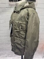 AW26/27 RELEASE  CP COMPANY 045A HEAVY CHROME GOGGLE LINED JACKET  -  Large / P2P 23.5” - Image 11