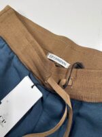 CP Company 160A  Bermuda shorts in diagonal fleece - Blue  -  XS  / w29” - Image 2