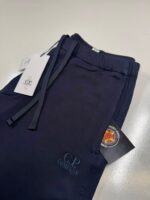 CP Company 046A Bermuda shorts in diagonal fleece - Navy / 888 - Image 2