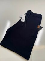 CP Company 046A Bermuda shorts in diagonal fleece - Navy / 888 - Image 7