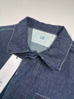 CP COMPANY 188A Denim 3/1 hand plated Jacket in indigo blue  - Large /  P2P 22.5” - Image 12