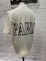 Ami Paris Cream Print Short sleeves t-shirt in thick cotton jersey. - Image 9