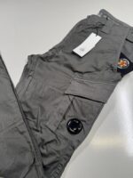 CP Company 056A Satin Stretch Cargo Pants in DK Grey / 935  - Size 54 / W38”/L34” - Image 2