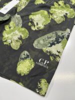 C.P. Company 314A flatt Nylon flower print shorts in Black - Image 6