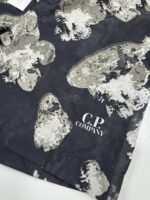 C.P. Company 314A flatt Nylon flower print shorts in Black - Image 2