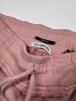 CP Company 101A Bermuda shorts in Cotton  diagonal fleece  -  Dusky rose - Image 3