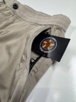 CP Company 169A Satin Stretch Cargo Pants in Vintage Khaki  - Size 48 / W32”/L33” - Image 3
