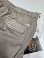 CP Company 169A Satin Stretch Cargo Pants in Vintage Khaki  - Size 48 / W32”/L33” - Image 5