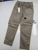 CP Company 169A Satin Stretch Cargo Pants in Vintage Khaki  - Size 48 / W32”/L33” - Image 6