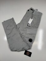 CP Company 056A Satin Stretch Cargo Pants in Grey  - Size 48 / W32”/L33”