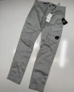 CP Company 056A Satin Stretch Cargo Pants in Grey  - Size 48 / W32”/L33” - Image 4