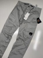 CP Company 056A Satin Stretch Cargo Pants in Grey  - Size 48 / W32”/L33” - Image 6
