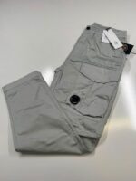 CP Company 169A Satin Stretch Cargo Pants in Grey - Size 48 / W32”/L33”