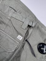 CP Company 276A Cotton Gabardine Cargo Pants in Green Thyme / 669 - Image 7