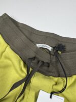 CP Company 160A  Bermuda shorts in diagonal fleece in golden yellow-     Small / w30” - Image 3